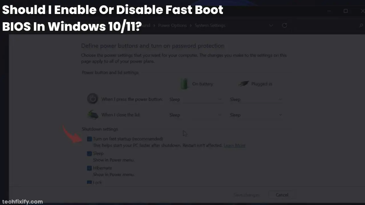 Fast Boot BIOS
